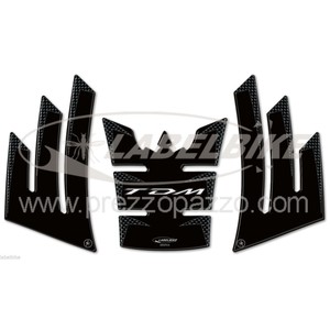 Set di adesivi per moto in resina gel 3D per protezione Yamaha TDM 900 - Product Image 1