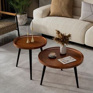 Table basse en bois aux proportions élégantes, ajoutant un caractère boisé naturel et chaleureux au design des meubles d'intérieur - Product Image 2