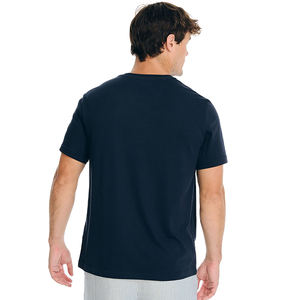 T-shirts personnalisés pour hommes 100% coton tissu peigné écologique vêtements décontractés personnalisables anti-UV - Product Image 4