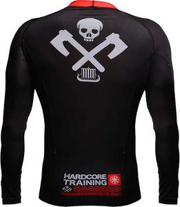 Chemise de compression à manches longues MMA & BJJ Rashguard pour homme avec caractéristique respirante sublimée avec votre propre logo - Product Image 5