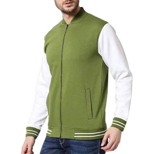 Vestes universitaires confortables pour hommes, vente en gros de vestes universitaires vierges, vestes universitaires personnalisées avec logo, vestes universitaires simples pour hommes - Product Image 5