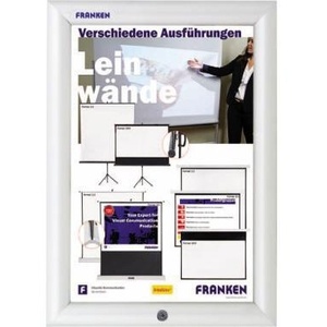 FRANKEN Security DIN A4 Aluminum Silver Metal Frame 27.2 X 35.9 X 1.7 cm for Pictures and <b>Documents</b> - Product Image 1