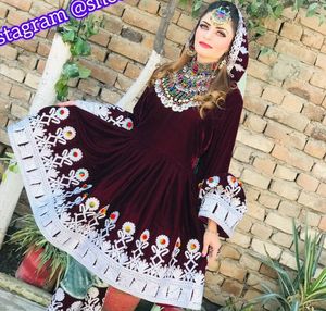 Venta caliente 100% Vestido Kuchi afgano de alta calidad Tamaños personalizados disponibles Hecho en Pakistán con logotipo personalizado-WS Venta INTERNACIONAL - Product Image 6