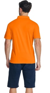 OEM Produit populaire Vente en gros Logo personnalisé Polos de golf Chemises pour hommes Séchage rapide et respirant Poche poitrine Chemises polo Slim Fit pour hommes - Product Image 3