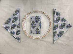 Imprimé floral 100% coton Boho serviettes écologique à la main réutilisable nappe serviettes mariage serviette accessoires pour la maison - Product Image 3