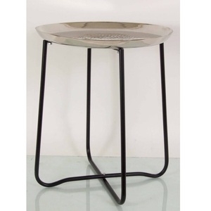 โต๊ะกาแฟโลหะเคลือบผงสีชมพูดีไซน์ทันสมัยผสมกับโต๊ะกาแฟสีชมพู - Product Image 2