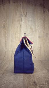 Sac à déjeuner isotherme en cuir et toile de haute qualité, tendance, portable, pour 2 personnes, pour le bureau et l'extérieur, CLB-0048 - Product Image 3