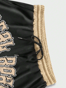 Pantalones Cortos de Baloncesto Personalizados con Bordado, Ligeros, Transpirables, de Poliéster, Malla, Lisos, para Hombre, al por Mayor - Product Image 6