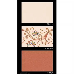 Vistaar 18x12 300x450mm Glossy Ceramic Wall Tiles Indian Granite Marble Design <b>for</b> Interior Porcelain Decorative Glazed Tiles - Product Image 2