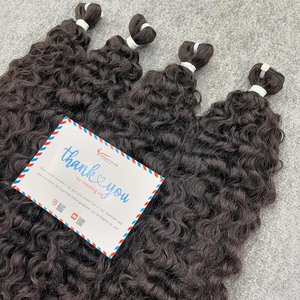 มัดผมผ้าคู่ที่มีความหนาสม่ำเสมอจากรากถึงปลาย - Product Image 6