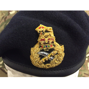 หมวกขนสัตว์100% พร้อมตราสัญลักษณ์ปักลวดลายงานฝีมือคุณภาพสูง - Product Image 3