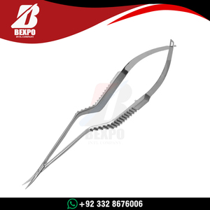 กรรไกรไมโครพรีเมียมพอตส์ แบบมุมเอียง 45 60 90 องศา ทำจากสแตนเลสสตีล ใช้ซ้ำได้ สำหรับศัลยกรรมหัวใจและหลอดเลือด ศัลยกรรมประสาท และการผ่าตัดขนาดเล็ก - Product Image 5