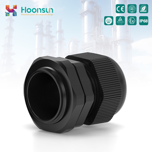 Hoonsun PG36 Seri IP68 Kabel Gland Nylon Pemasangan Cepat Tahan Air, Tahan Api, Tahan Getaran, Rentang Kabel Luas - Product Image 2