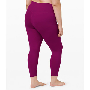 Femmes taille haute solide sans couture Gym entraînement Fitness Legging nouveau Design XL Spandex Leggings - Product Image 6