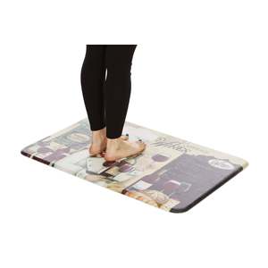 Tappetini da Cucina Natalizi Moderni Vino Chef, Antiscivolo, Imbottiti in Vinile, Gomma, Poliestere e Schiuma, Lavabili, con Motivi Originali per Bagno - Product Image 2