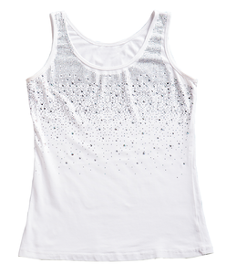 Proveedores de BD Camiseta sin mangas de lujo para mujer 100% algodón Peso ligero y estilo dulce con decoración de encaje Servicios OEM disponibles - Product Image 4