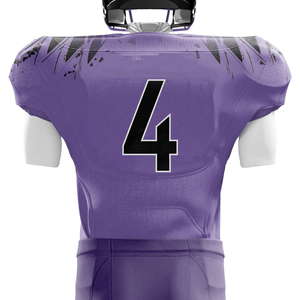 Uniforme de football américain court rembourré pour hommes, tissu respirant résistant, construction durable, design athlétique flexible, personnalisable - Product Image 2