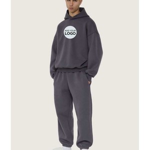 Bas Sports d'hiver Sweat à capuche décontracté Jogging Bas Hommes Regular Fit Survêtement Ensemble complet - Product Image 5