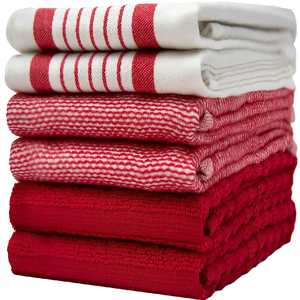 Meilleure vente gris Plaid 100% coton biologique certificat GOTS Couleurs agréables à la mode Serviettes de cuisine haute densité Fabriquées en Inde - Product Image 4