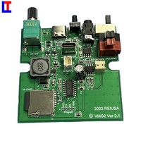 Potente Placa de Circuito Detectora de Metales de Oro, TV 12V FR4, PCB de Alta Temperatura, Largo Alcance, 1 oz de Cobre, Ensamblaje SMD SMT DIP, Certificado ISO/ROHS