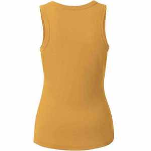 High Quality Casual <b>Women</b> Tank Top Polyester/Cotton Woven Fabric Front Logo Breathable Quick Dry 220g Gym Wear LOVENA WEAR - Product Image 5