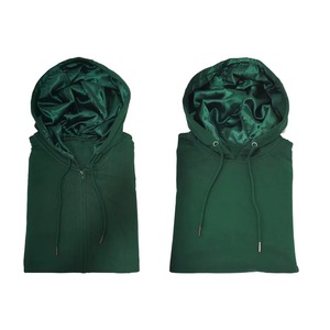 Sweats à capuche unisexes 100% coton, épais, en molleton, lourd, surdimensionné, impression personnalisée de logo, sweats à capuche pour hommes - Product Image 5