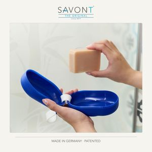 Porte-savon/boîtes à savon en plastique PP Traveler de haute qualité avec porte-savon de type ventouse magnétique - Product Image 3