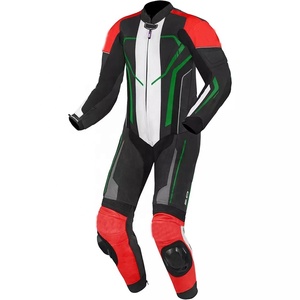 Aprobado por La CE, chaqueta de seguridad de cuero de carreras de motos de talla grande Unisex, traje protector de motociclista personalizable para deportes de moto - Product Image 5