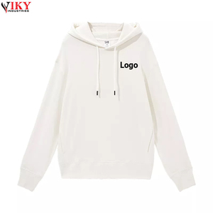 VIKY INDUSTRIES-sudaderas con capucha para mujer, ropa de calle a la moda, logotipo personalizado, tela de algodón ligera, gran oferta - Product Image 4