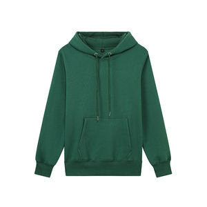 Jersey de calidad de lujo 2025, sudadera de algodón y poliéster con logotipo personalizado, sudaderas con capucha de algodón liso en blanco grueso de peso pesado a granel - Product Image 3