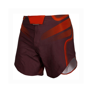 Meilleure vente Short MMA à conception personnalisée polyester/coton mélangé unisexe adulte imprimé par transfert à chaud OEM à bas prix - Product Image 1