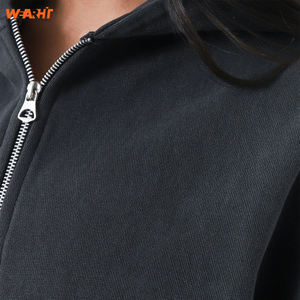 Unisexe Basics 100% Coton Pull Hommes Casual Zip Hoodie Heavyweight Hiver Streetwear Veste Brodé Technics Vente en gros - Product Image 2