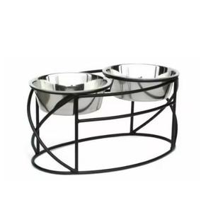 Bol royal de luxe en métal pour chien, en acier inoxydable, accessoires décoratifs d'alimentation en eau et en nourriture pour animaux de compagnie en basse quantité minimale de commande - Product Image 1