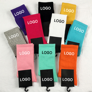 Custom Factory OEM Crew <b>Socks</b> Custom Made Design Men Colorful Sports Medias <b>Socks</b> Embroidery Custom Logo <b>Socks</b> - Product Image 1