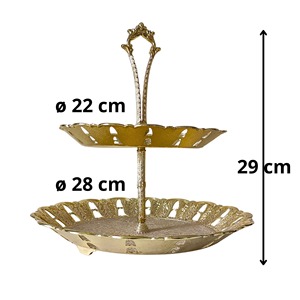 Wood and Resin Cake Stand Elegant Decorative <b>Dessert</b> Stand for Wedding Birthday Party and Modern Home Kitchen Use From India - Product Image 2