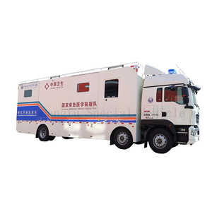 รถดับเพลิงฉุกเฉินดีเซลมือสอง พร้อมระบบอาบน้ำและฝักบัว มาตรฐานไอเสียยูโร 4 ความยาว 3-8 เมตร สำหรับการตอบสนองเหตุฉุกเฉิน - Product Image 2