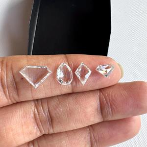 Diamantes de Corte Rosa en Forma de Trillón, Cultivados en Laboratorio, con Certificación IGI, para Joyería Personalizada - Product Image 3