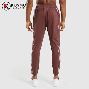 กางเกงวอร์มสำหรับวิ่งออกกำลังกายเล่นกีฬาแบบลำลองสำหรับผู้ชายชุดออกกำลังกายเข้ายิมแบบสูงออกแบบโลโก้ได้เอง - Product Image 2