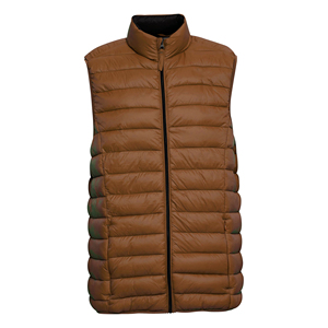 Veste rembourrée d'hiver pour hommes taille XL Veste de haute qualité couleur unie chaude respirante coupe-vent sans manches légère teinte unie OEM - Product Image 5