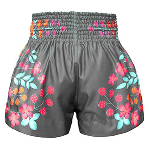 Pantalones cortos totalmente personalizados de talla grande para kick boxing y muay thai con logotipo propio Impresión digital hecha a medida para uso en artes marciales - Product Image 2