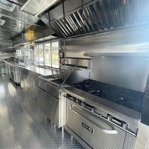 รถขายอาหารรถเข็นขายอาหารกลางแจ้งพร้อมอุปกรณ์สำหรับส่งออก - Product Image 2