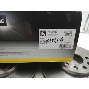 Paire de disques de frein avant SAAB 9-3 Berline 1ère Série (98>03) PB 20163 Essence - Product Image 6