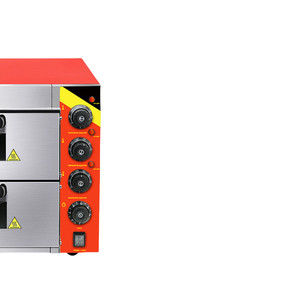 Nuevo horno eléctrico para panadería, equipo para hornear pasteles, máquina comercial doble para pizza - Product Image 2