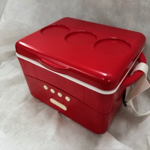 Nevera portátil con altavoz inalámbrico con carga de teléfono móvil - Product Image 3