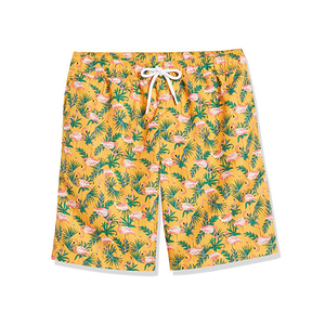 <b>Men's</b> Casual Summer Quick Dry Surf Beach <b>Shorts</b> Custom <b>Patterns</b> Anti-Wrinkle Canvas <b>Swim</b> Trunk Washed Decoration Wholesale - Product Image 1