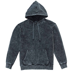 Wholesale hoodies Vintage Blank Acid <b>Wash</b> Hoodie 100% Cotton Sun Faded Oversized Pullover Acid <b>Wash</b> large size MADE BY BS 2026 - Product Image 6