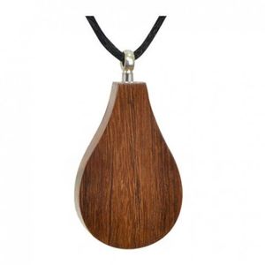 Rosewood Urns Necklace for Human Ashes Cremation <b>Jewellery</b> <b>Wood</b> Necklaces Handmade Necklace Urns for Pets - Product Image 3