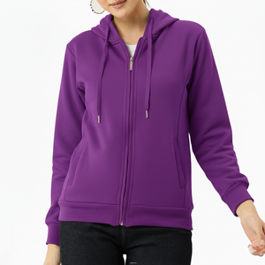 Novedad, Sudaderas con Capucha de Estilo Urbano para Mujer, 100% Algodón, con Logotipo Personalizado, Sudaderas de Alta Calidad para Invierno, Sudaderas con Capucha para Mujer, OEM - Product Image 1