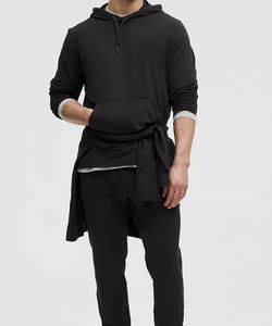 Essential Winter Everydaywear Alta calidad Puños elásticos Sudadera con capucha para hombres Nuevo ajuste relajado Clásico Moderno Fit Hombres Sudadera con capucha - Product Image 3