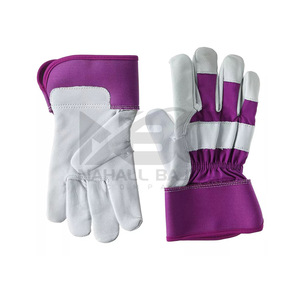Prix bas Gants de travail en cuir résistants à double paume fabriqués au Pakistan Gants de sécurité imperméables au feu antidérapants Logo personnalisé - Product Image 2